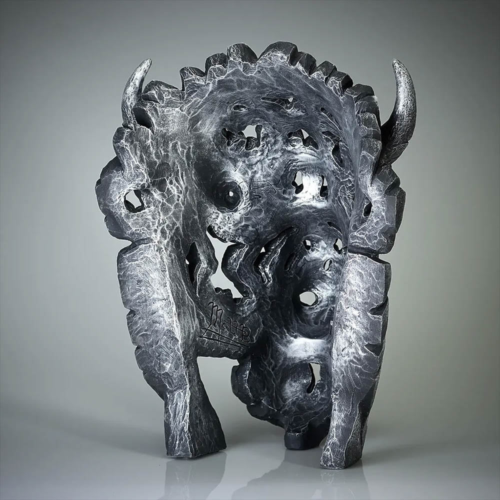 Bison Bust 'Manitou' (Silver) - Limited Edition