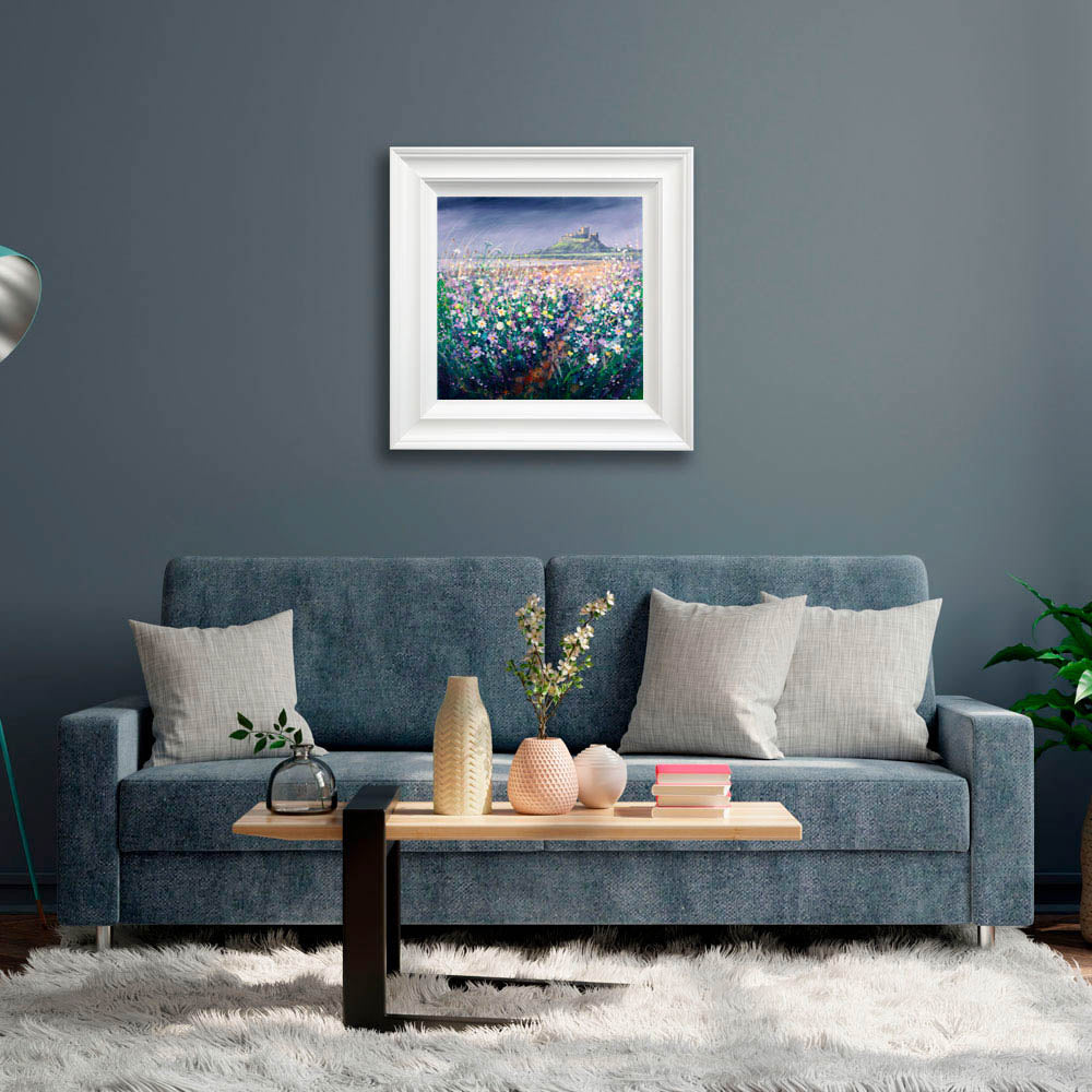 Beach Path To Bamburgh Castle