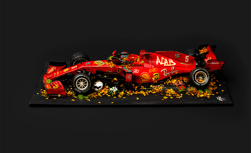 F1 Ferrari Scuderia No. 5 - 2020 Vettel