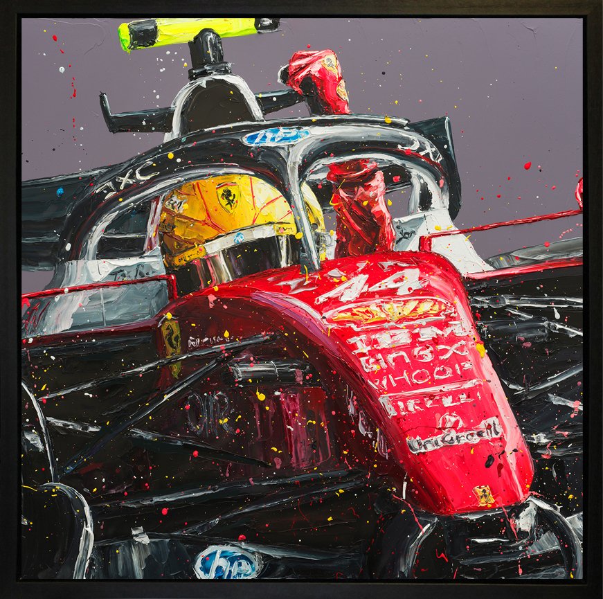 Lewis First Win - Barcelona - Wall of Champions