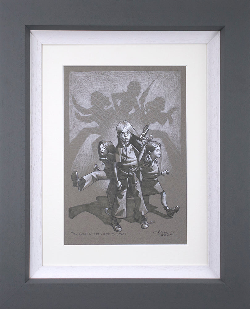 Ok Angels, Lets Get To Work - Sketch