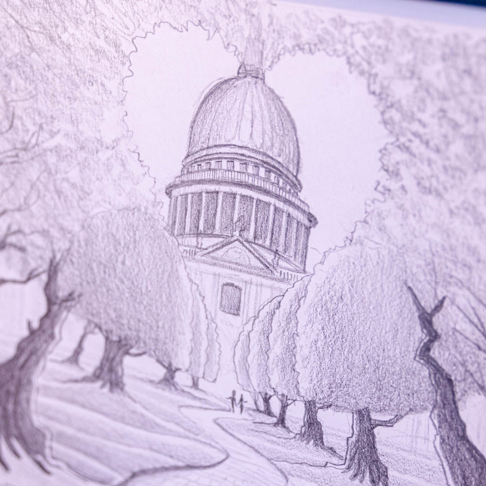 St. Paul's Romance - Sketch
