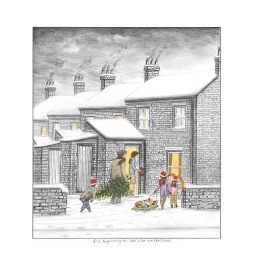 It's Beginning To Look a Lot Like Christmas - Sketch