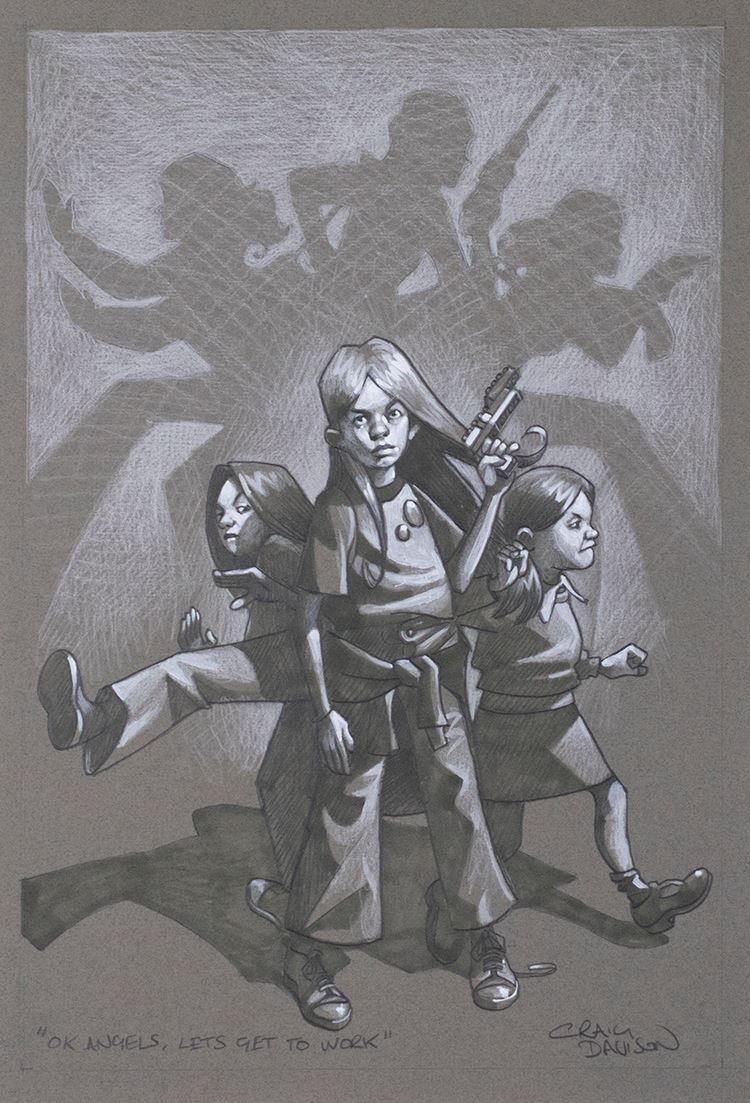 Ok Angels, Lets Get To Work - Sketch