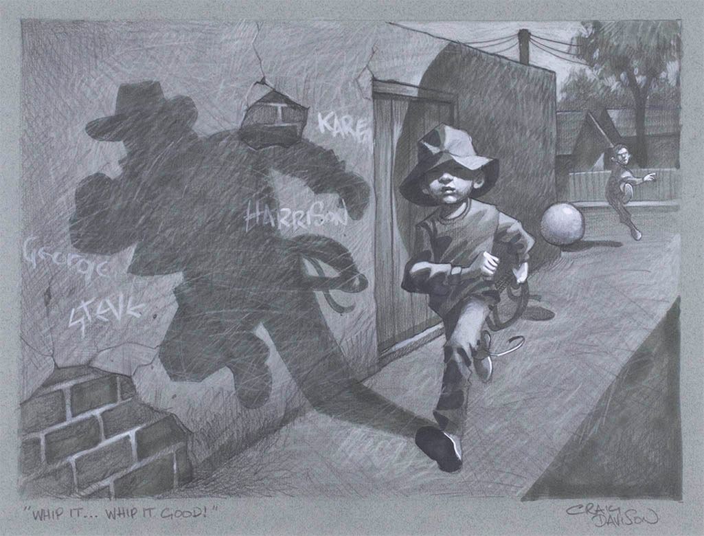 Whip It.....Whip It Good! #2 - Sketch