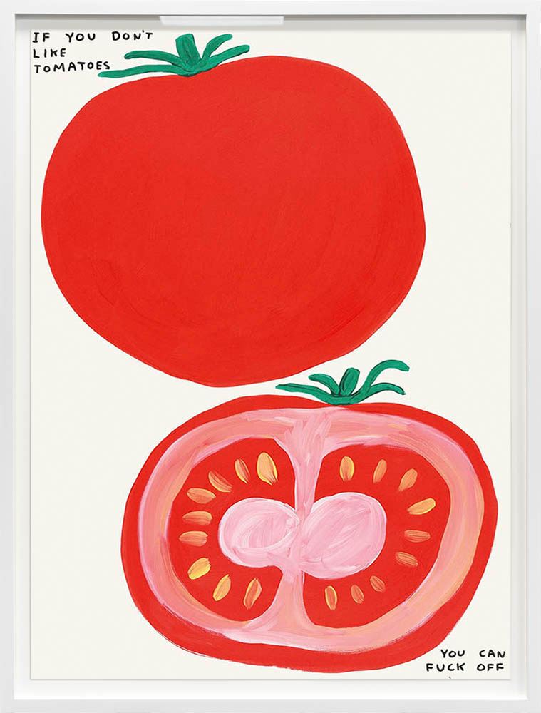 If You Don't Like Tomatoes - Framed Poster