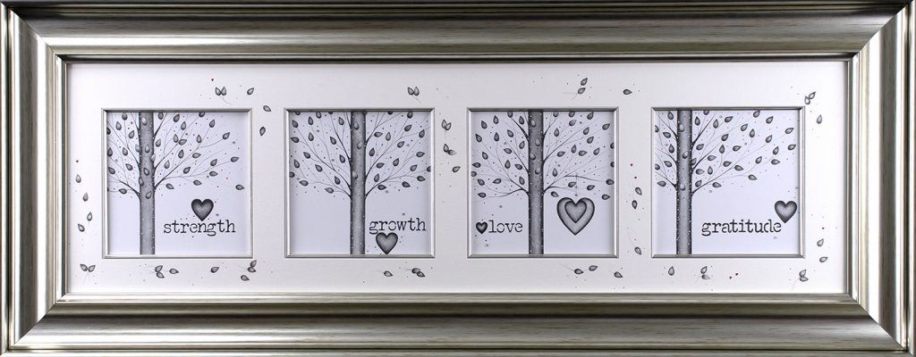 Strength, Growth, Love Gratitude - Original Sketch