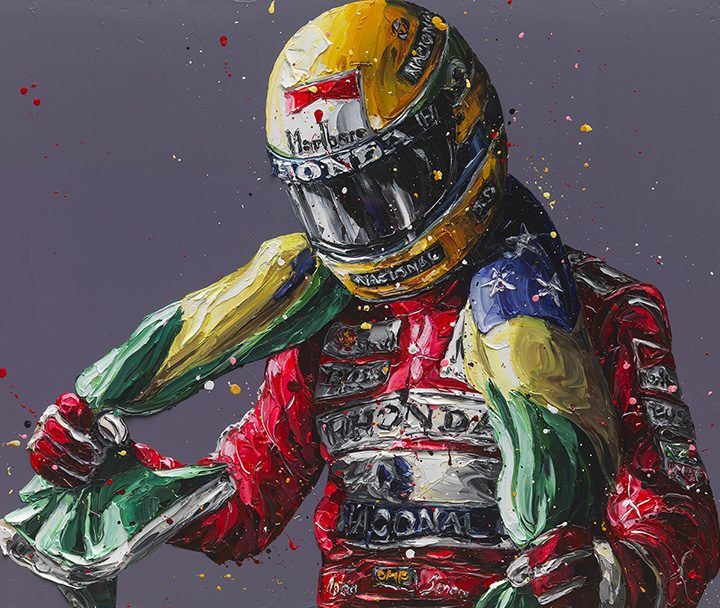 Senna Flag (25th Anniversary)