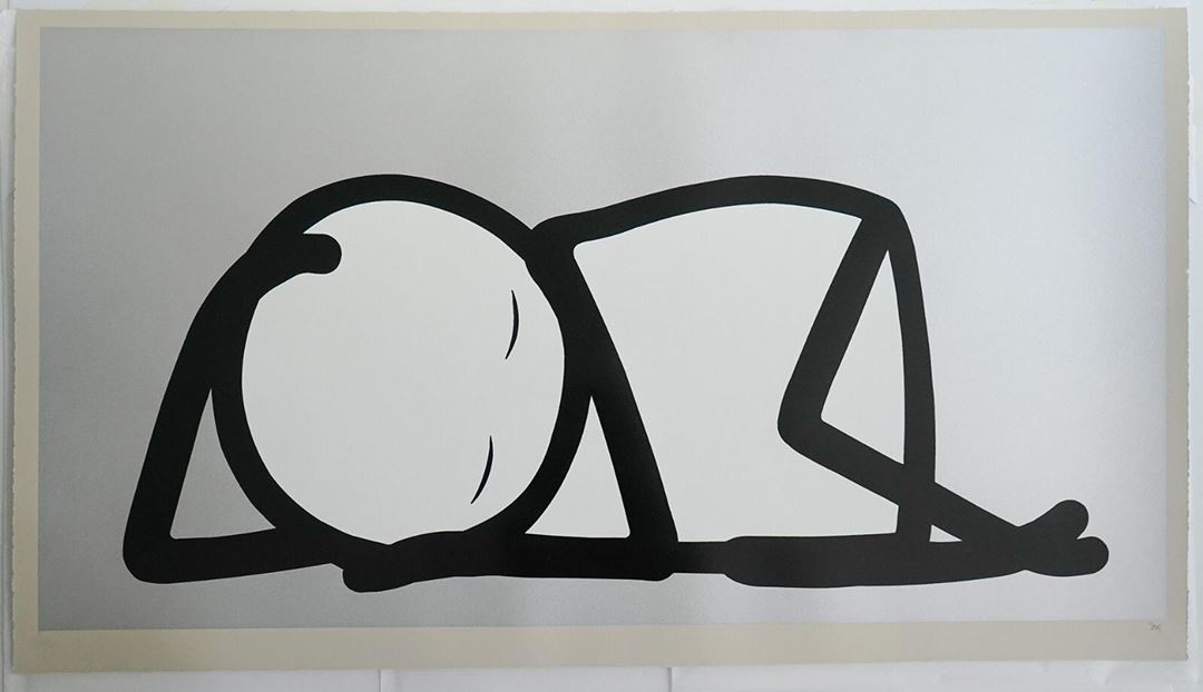 Sleeping Baby - Silver