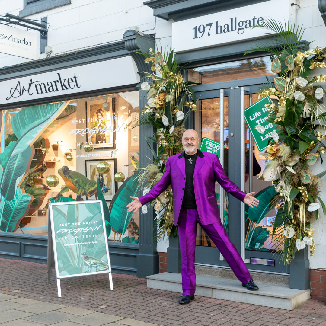 Tim Cotterill “The Frogman” at Artmarket Gallery – Exclusive UK Event