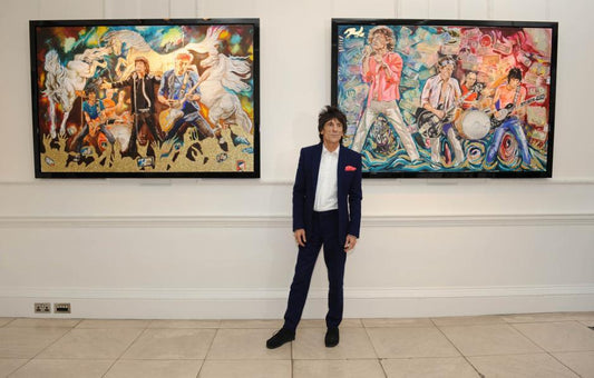 Artmarket Showcases Ronnie Wood Originals