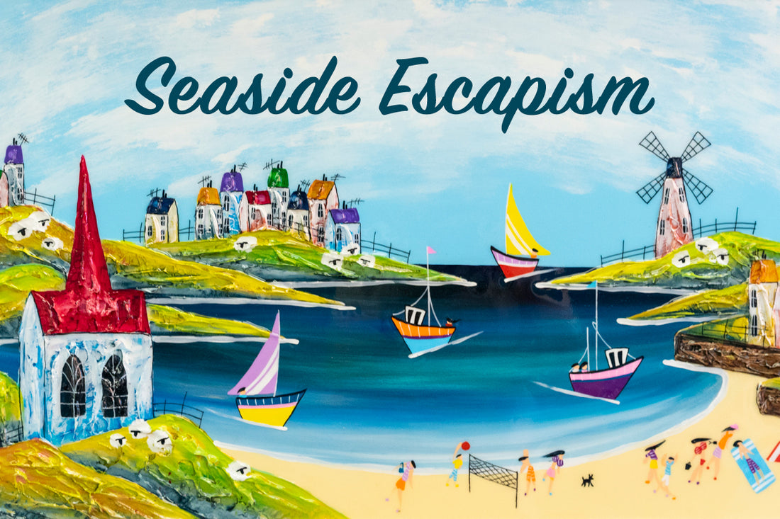 Browse our Seaside Escapism Collection including David Renshaw, Rozanne Bell, Stephen Hanson and more!