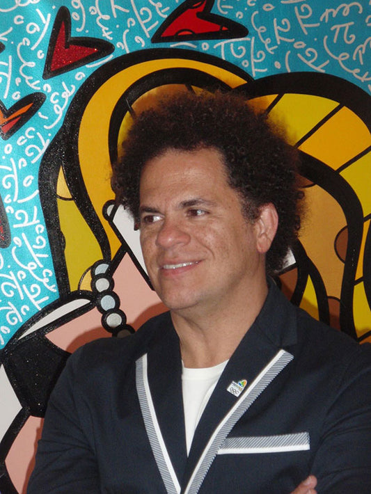 Romero Britto "Exudes warmth, optimism and love" - New York Times