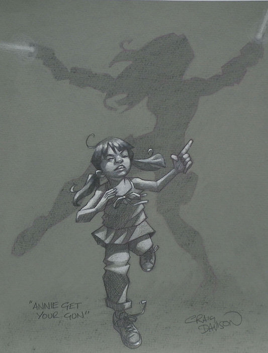 Two Brand New Craig Davison Original Pencil Sketches Now In Gallery!