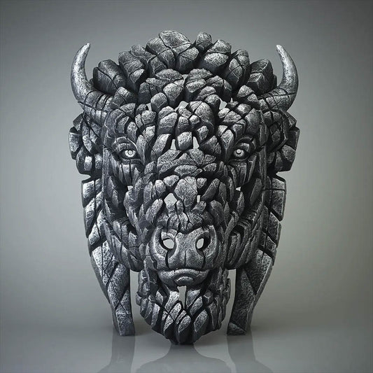 Bison Bust 'Manitou' (Silver) - Limited Edition