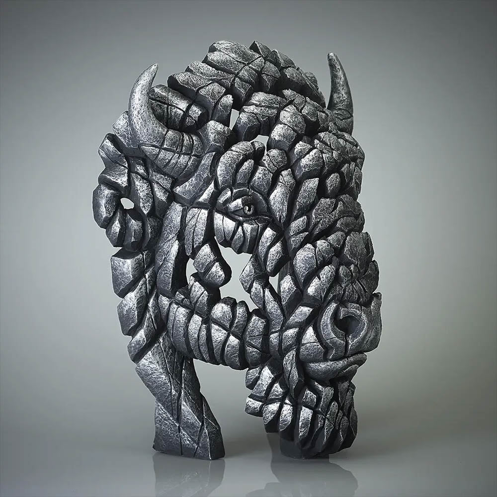 Bison Bust 'Manitou' (Silver) - Limited Edition