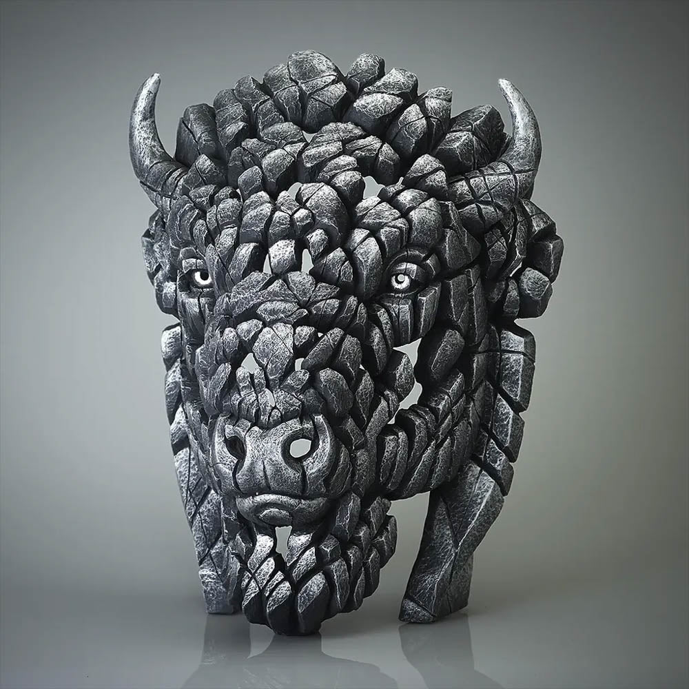 Bison Bust 'Manitou' (Silver) - Limited Edition