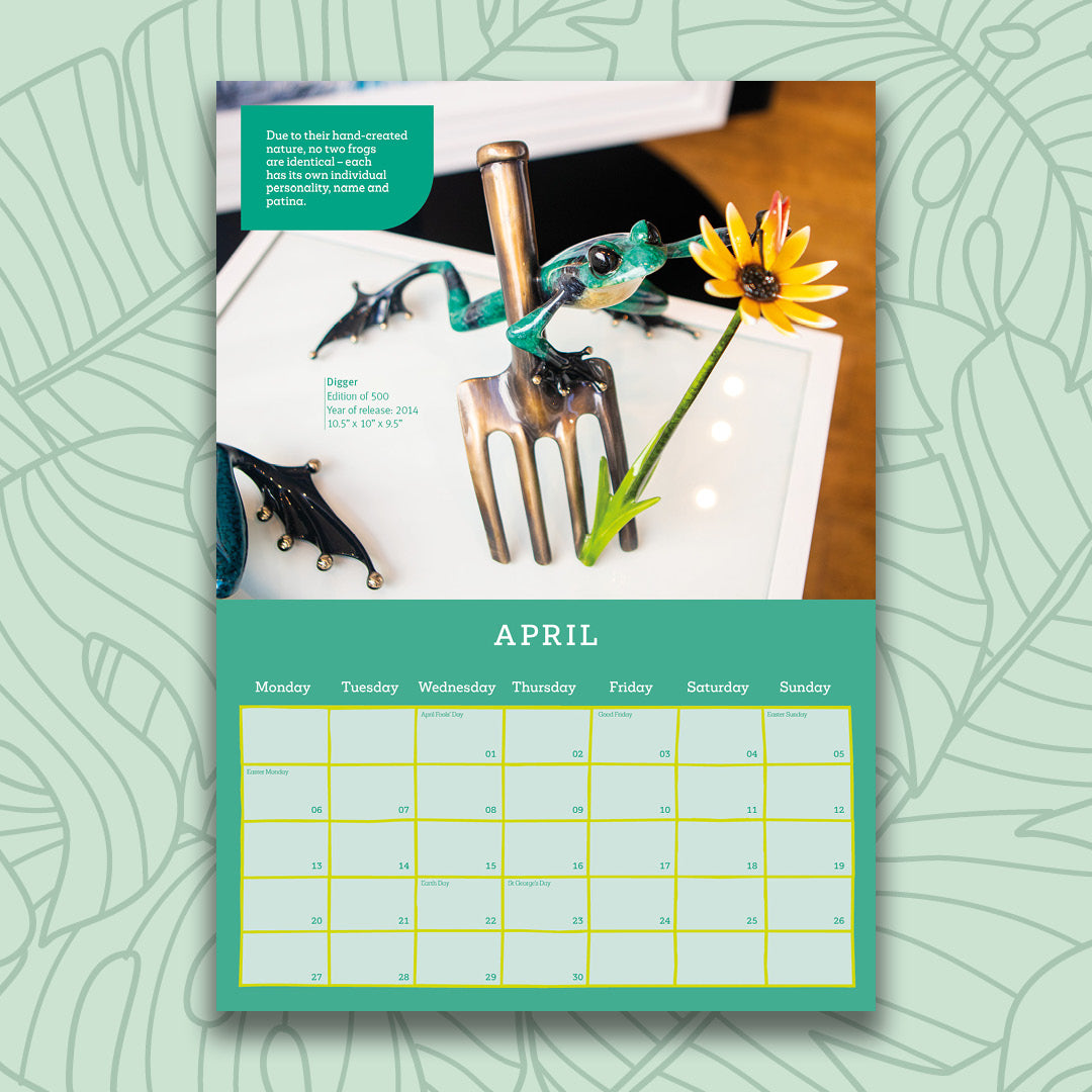 Tim Cotterill - Frogman 2026 Calendar