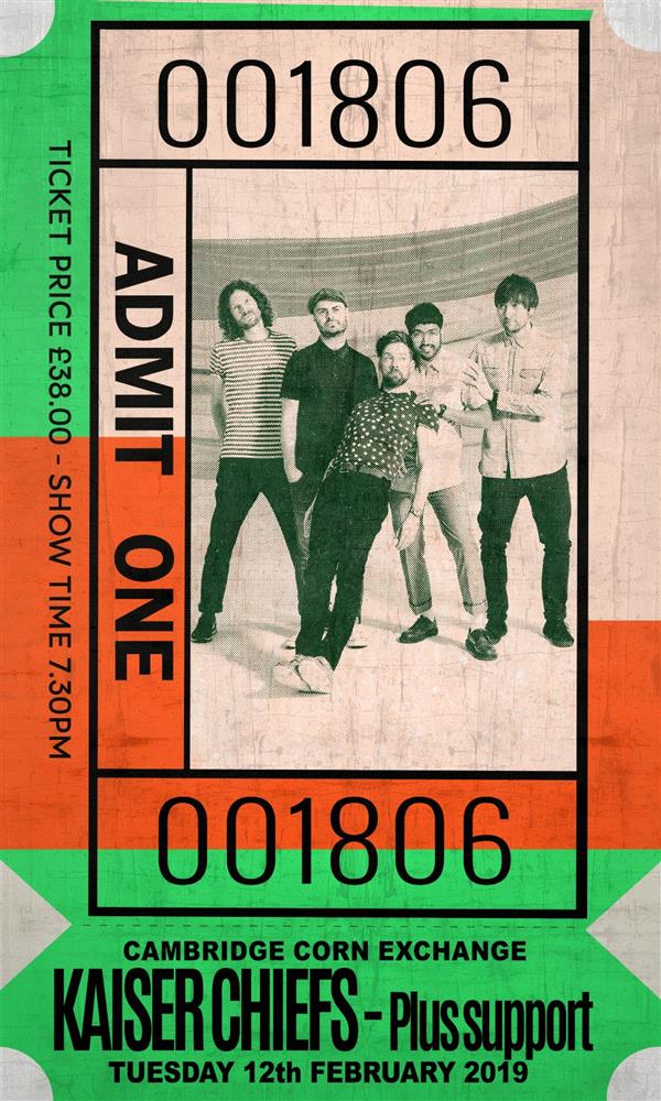 Admit One - Kaiser Chiefs