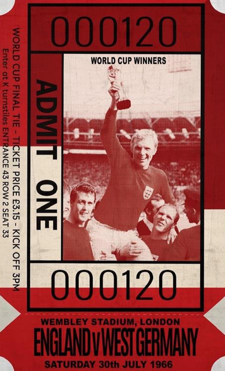 Admit One - World Cup Winners