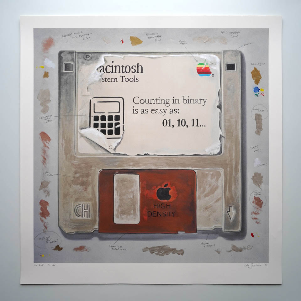 Binary Counting - Hand Finished
