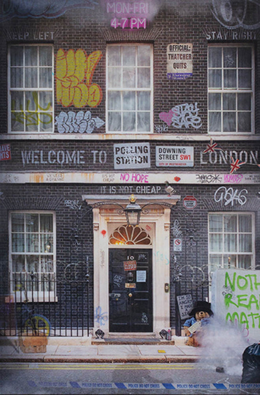 Closed-Downing Street - Lenticular