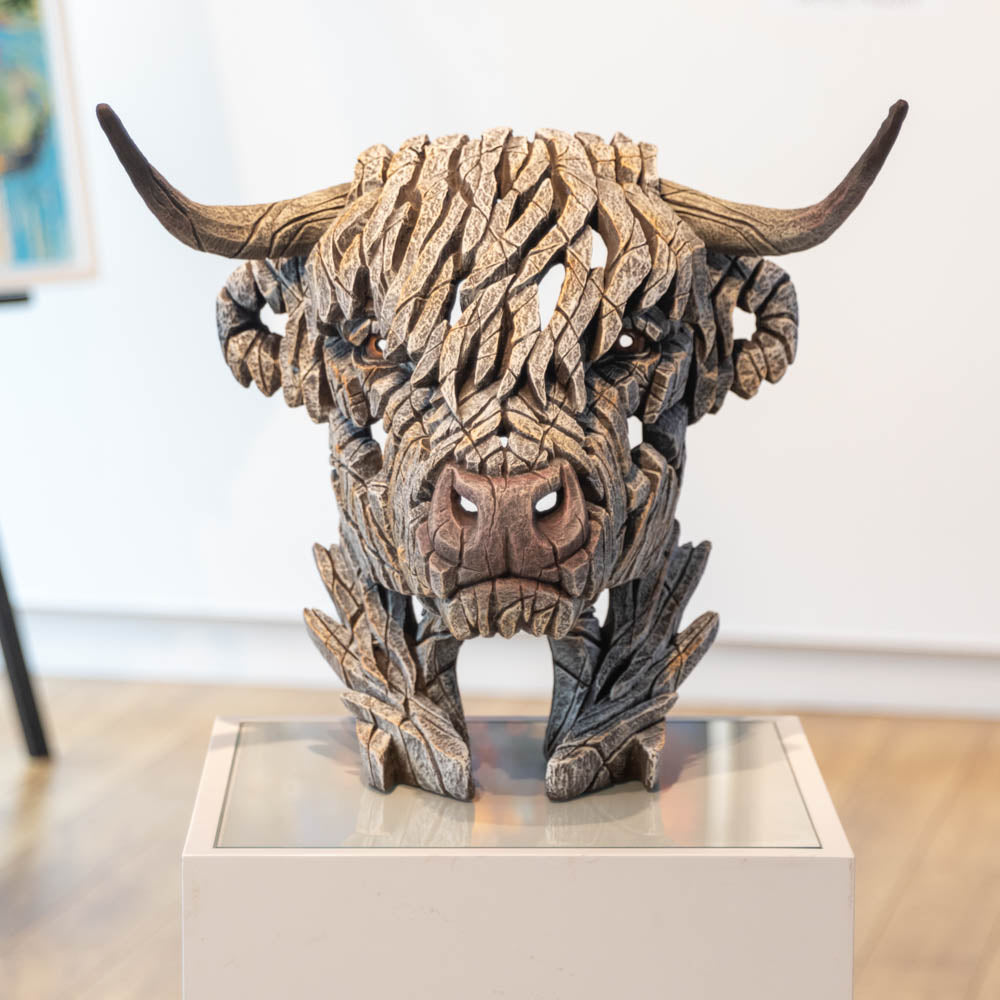 Highland Cow Bust
