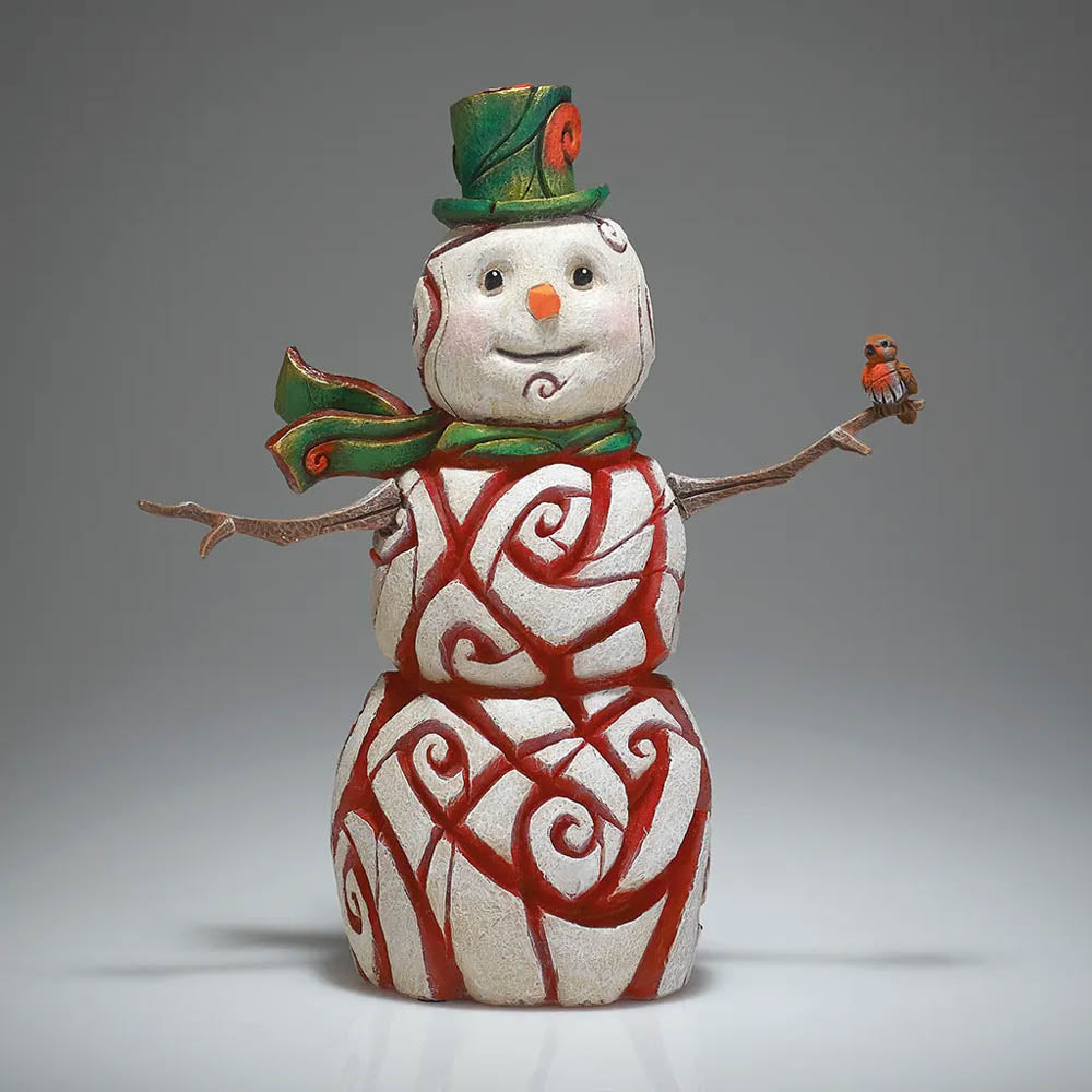 Snowman Illumination in Red