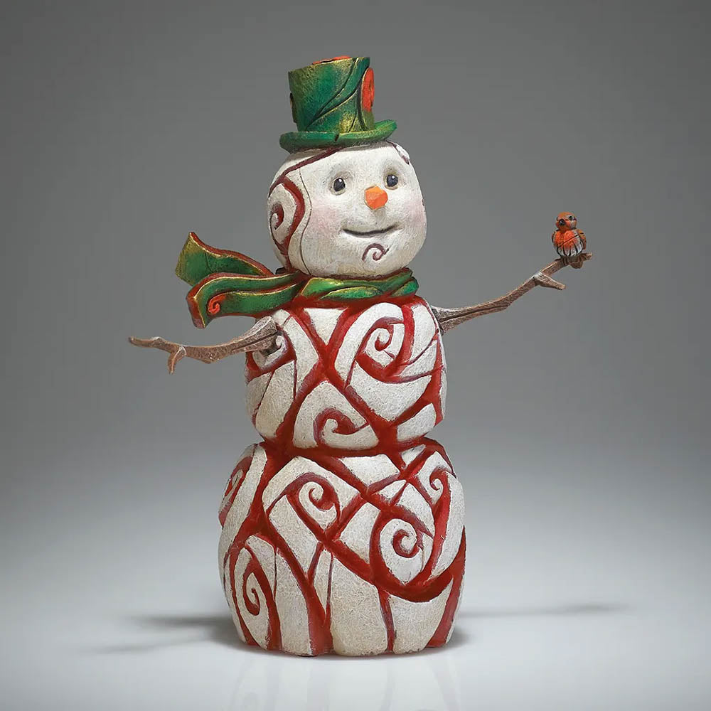 Snowman Illumination in Red