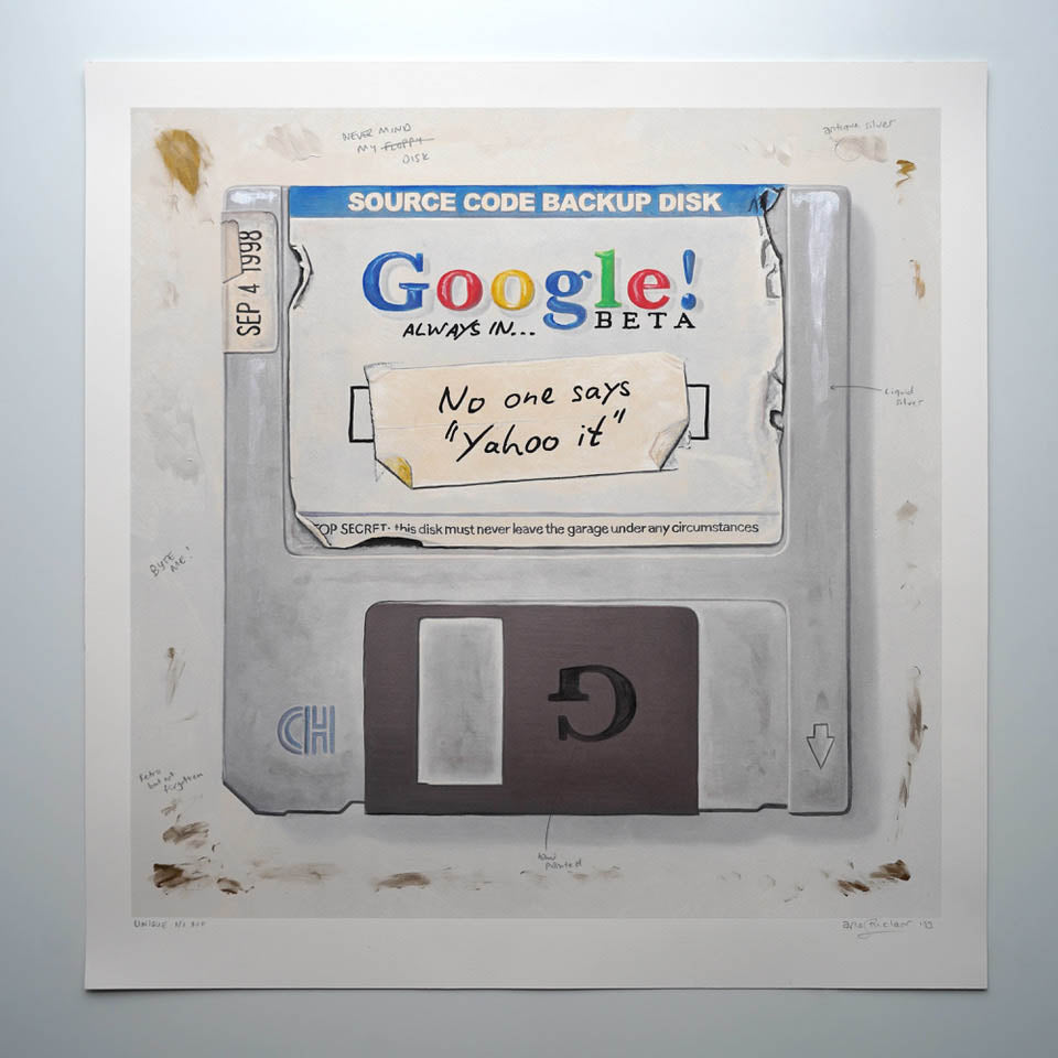 Google: Yahoo It! - Hand Finished