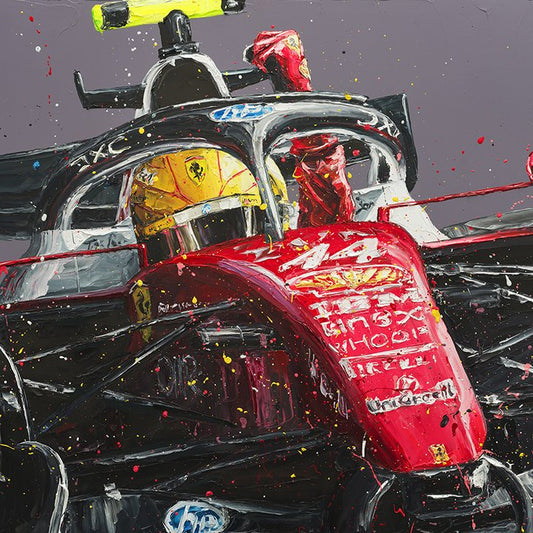 Lewis First Win - Barcelona - Wall of Champions