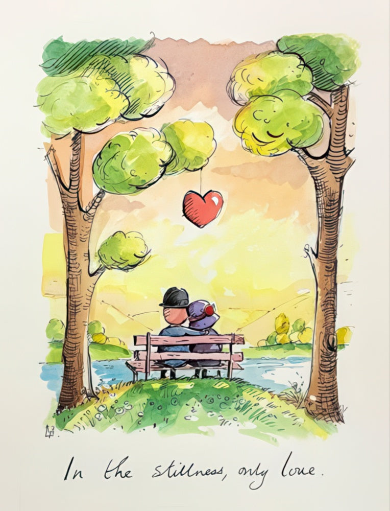 In The Stillness Only Love - Sketch