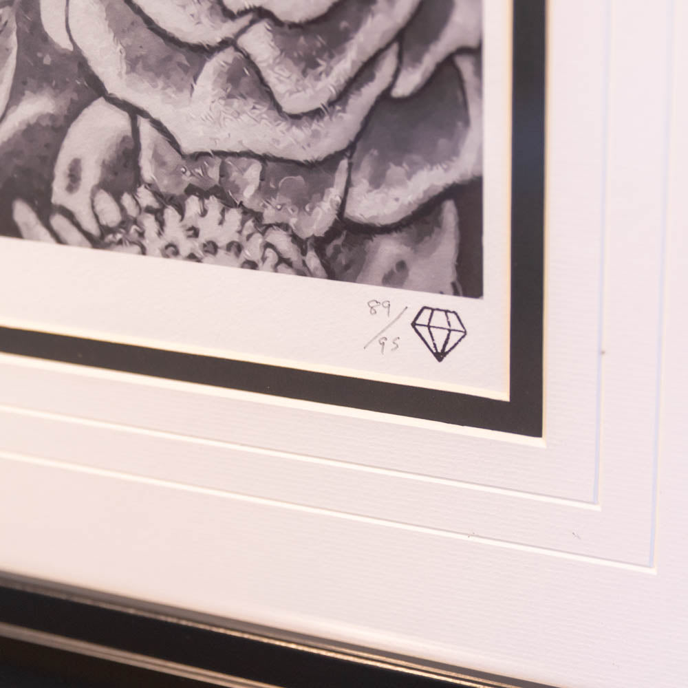 Diana Tattoo (Black & White)