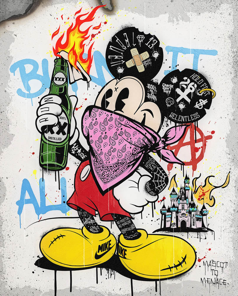 Mascot To Menace - Pink