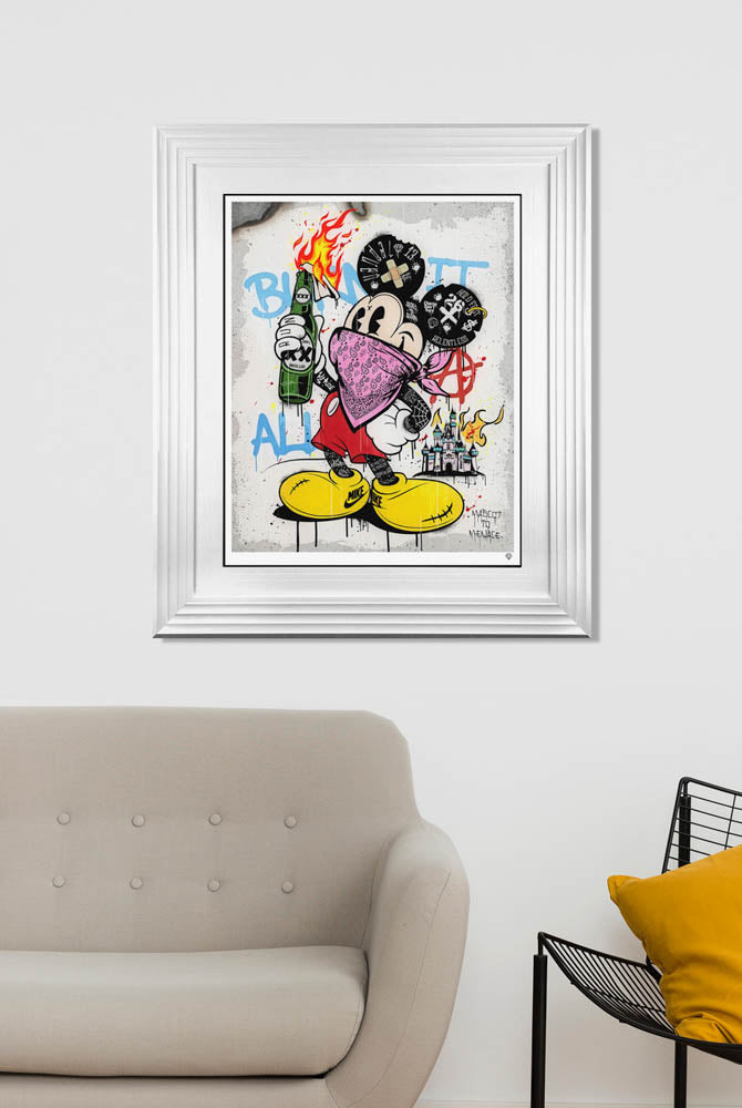 Mascot To Menace - Pink