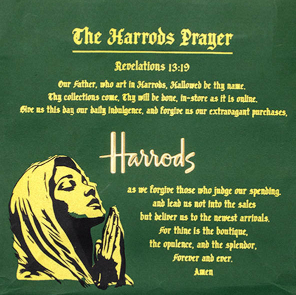 The Harrods Prayer