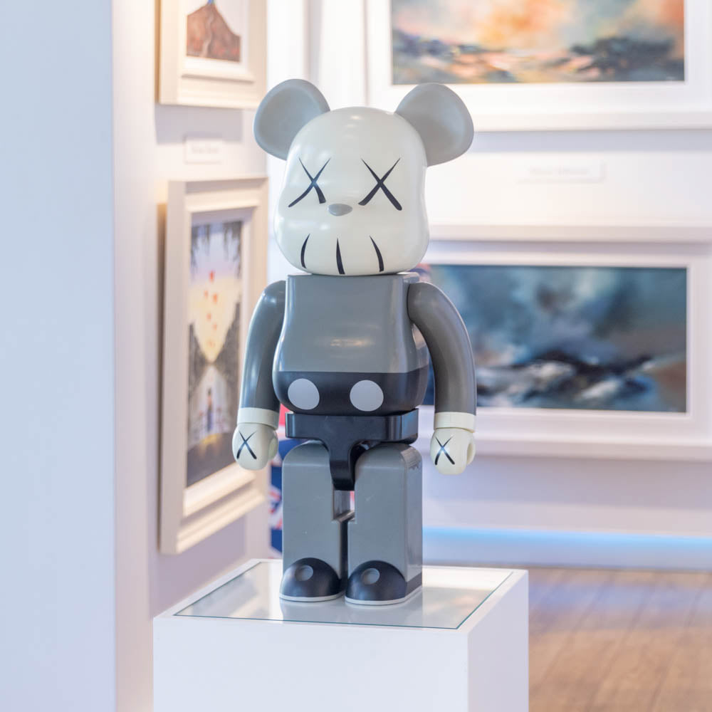 Bearbrick 1000% Grey (B@-00.comLTD006) | Artmarket Gallery