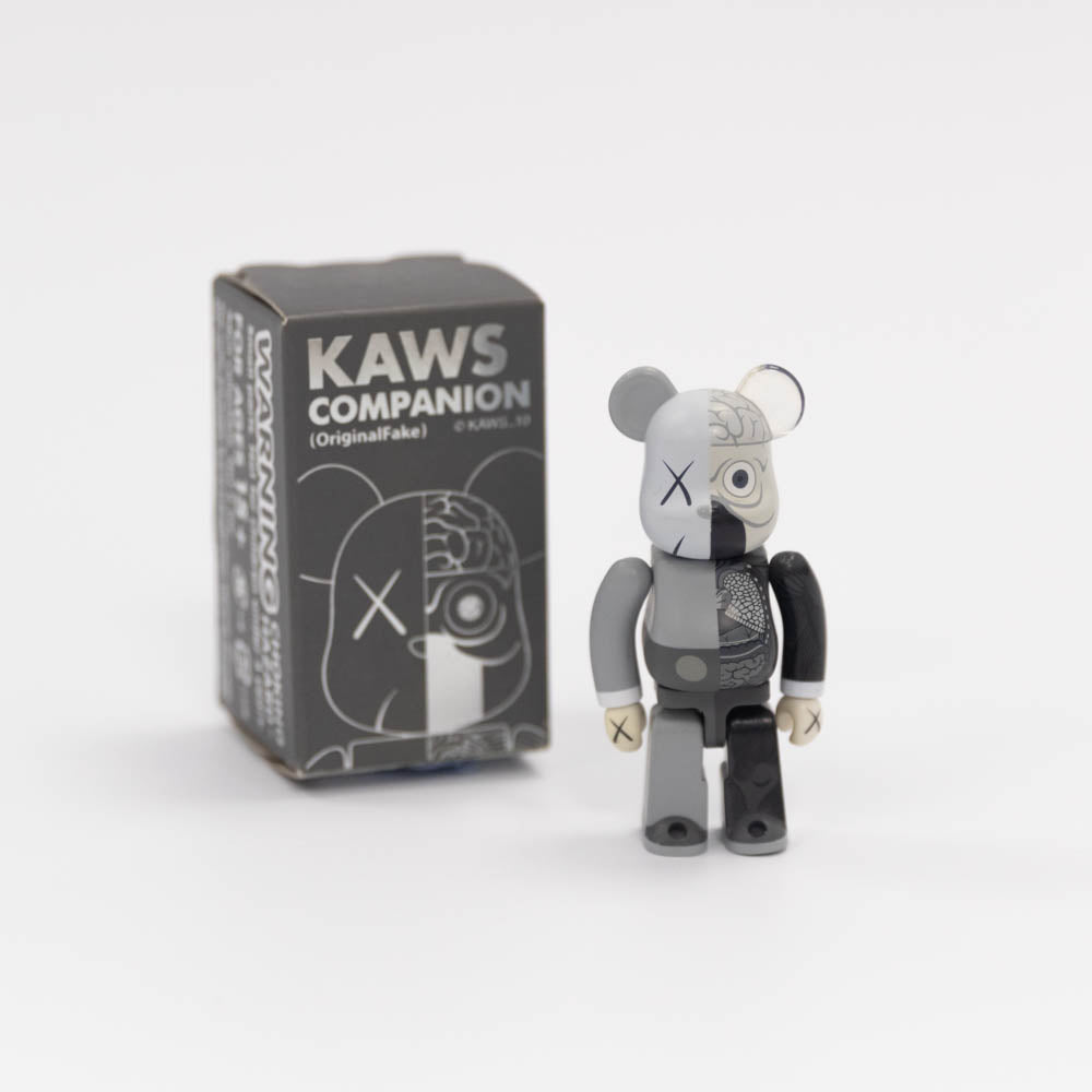 Bearbrick 100% Grey Dissected (B@0000F100) | Artmarket Gallery