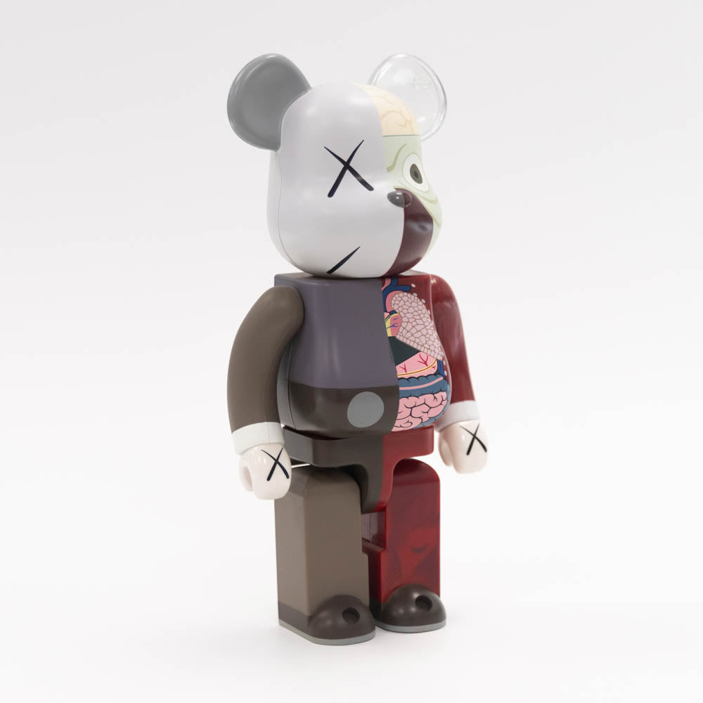 Bearbrick 400% Brown/Red Dissected | Artmarket Gallery