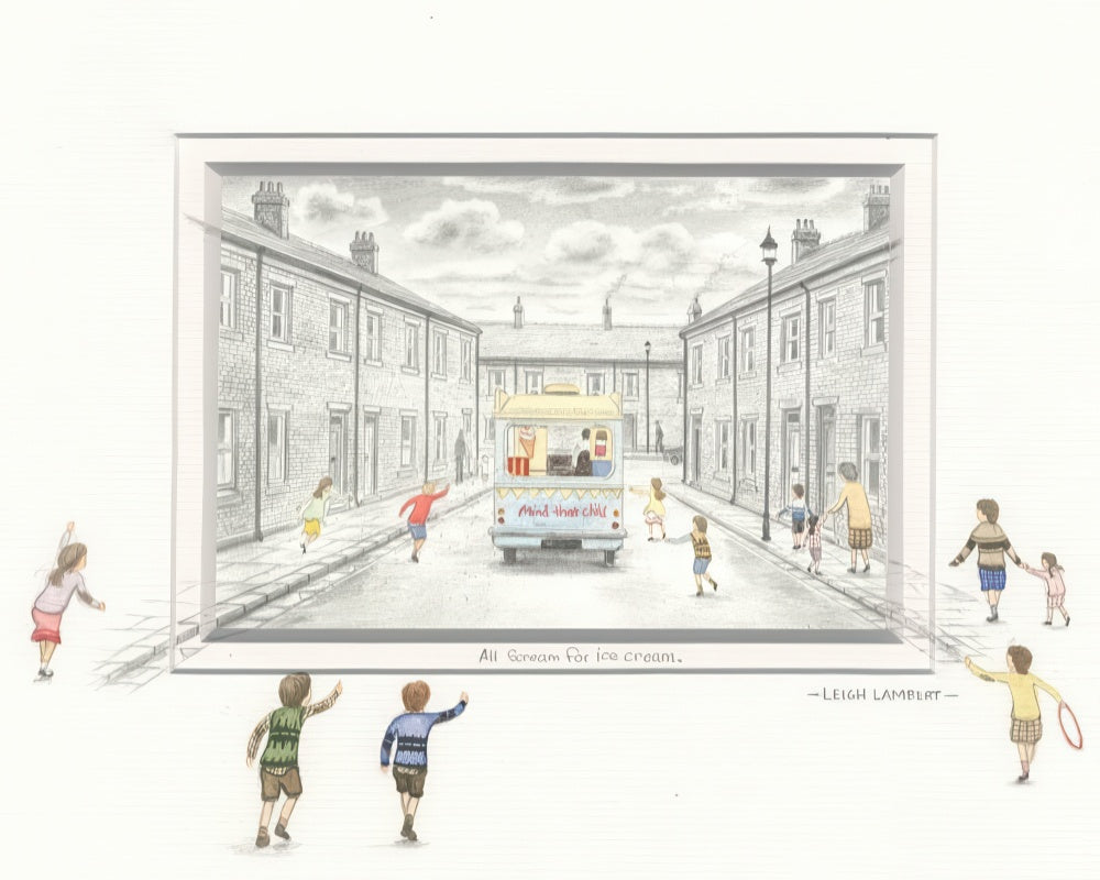 All Scream For Ice Cream - Sketch