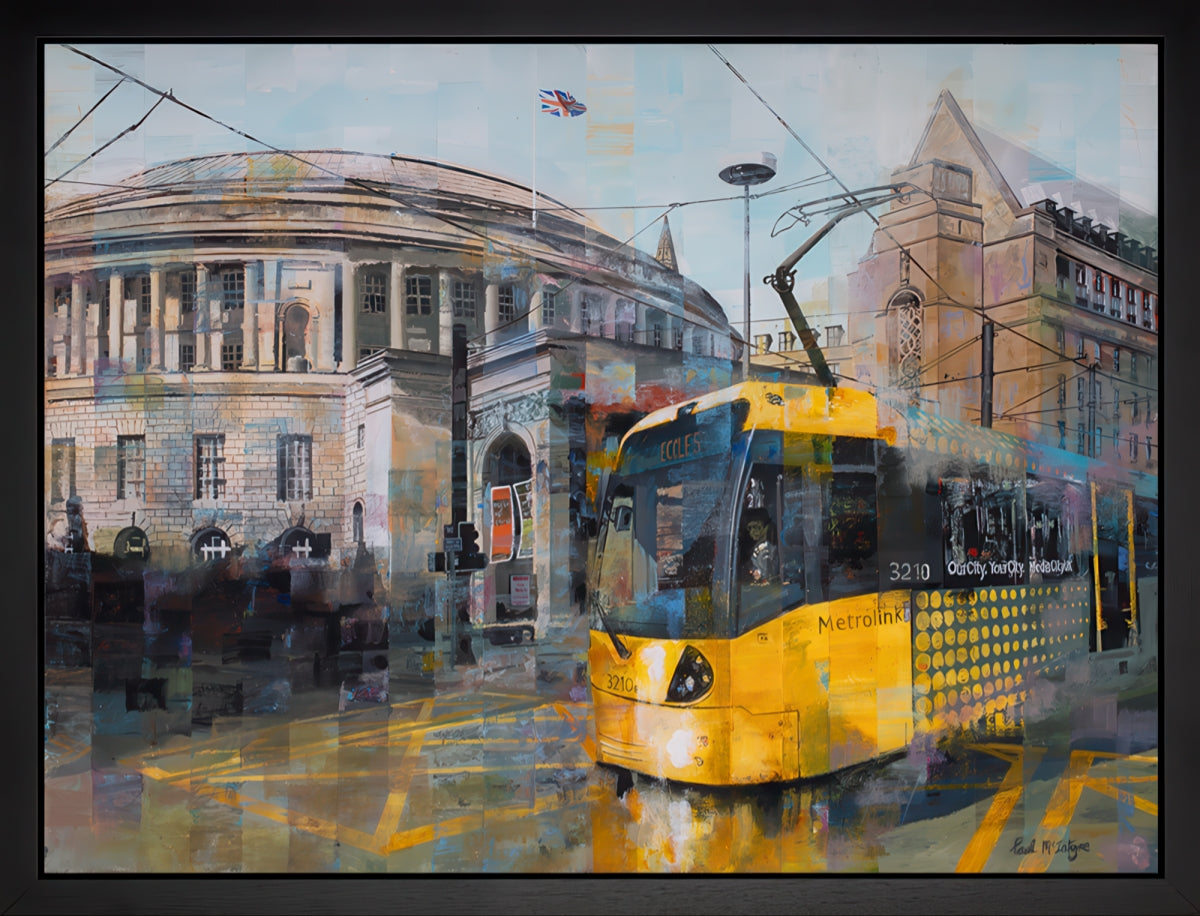 Manchester Yellow Tram