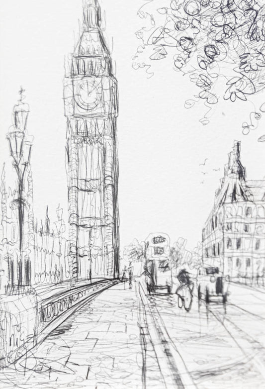 London's Iconic Clock - Study