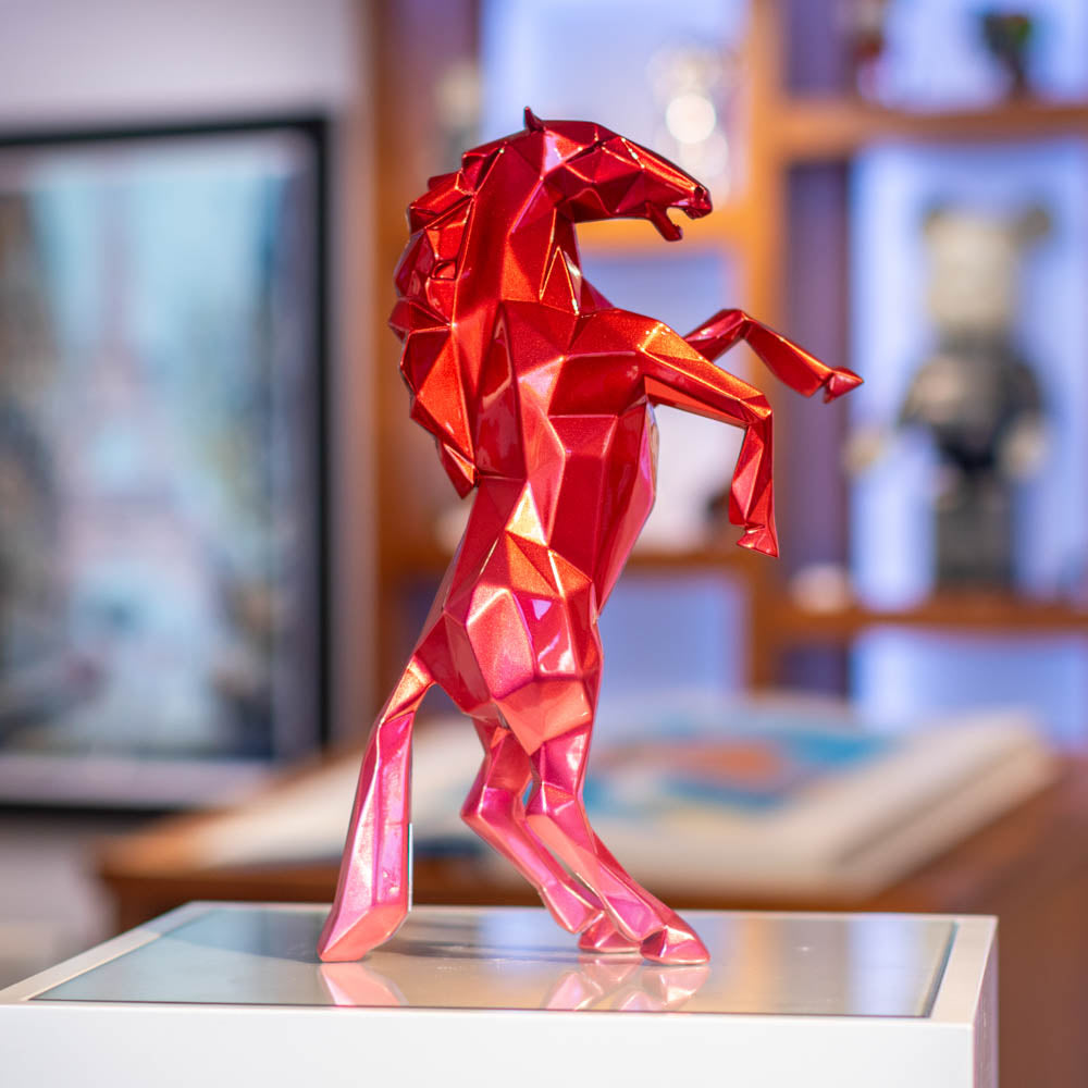 Horse, Gradient Red