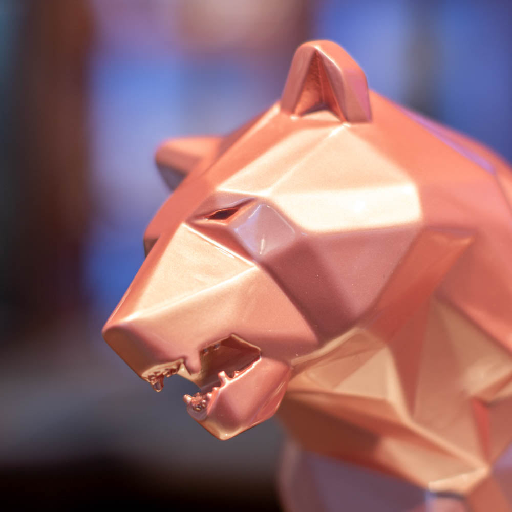 Standing Wild Bear, Pearl Pink