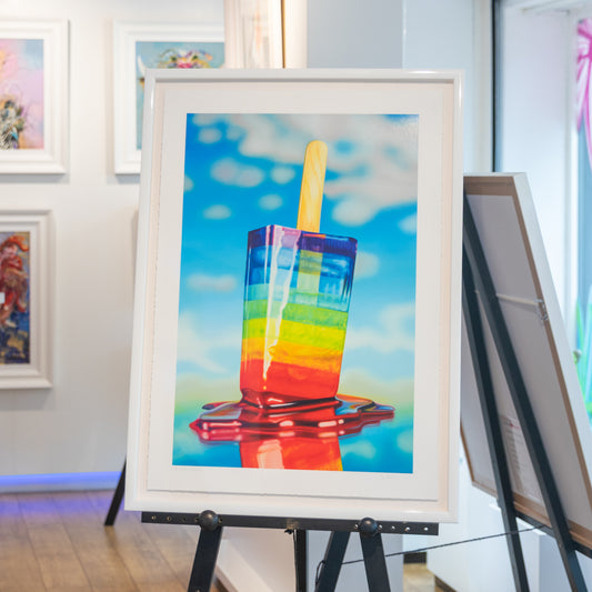 Rainbow Popsicle