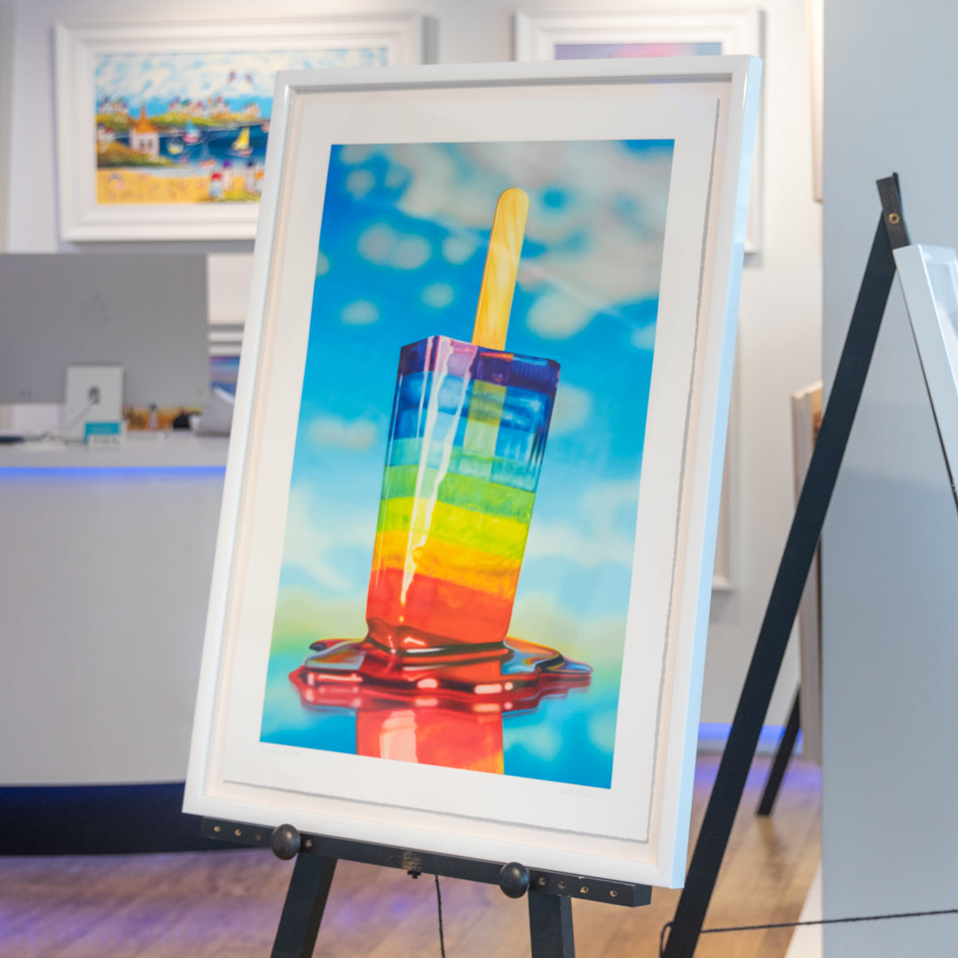 Rainbow Popsicle