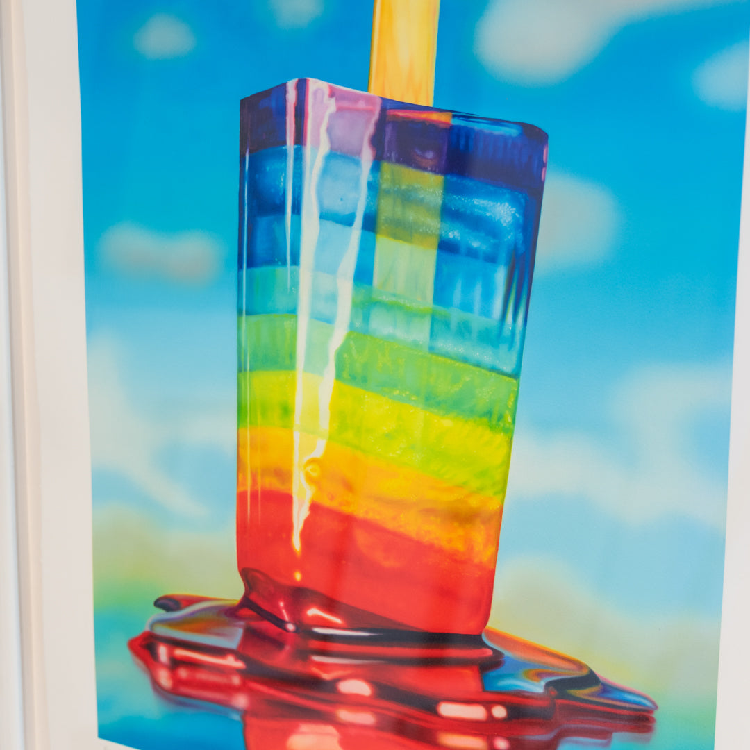Rainbow Popsicle