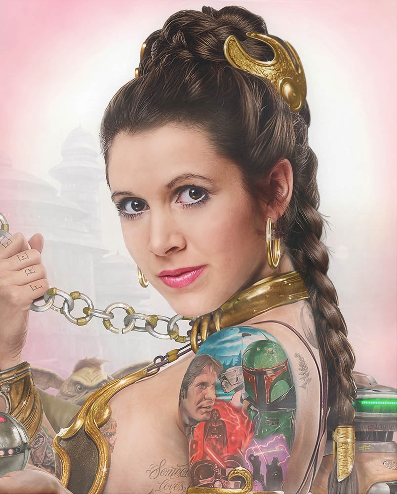 Slave Leia Tattoo