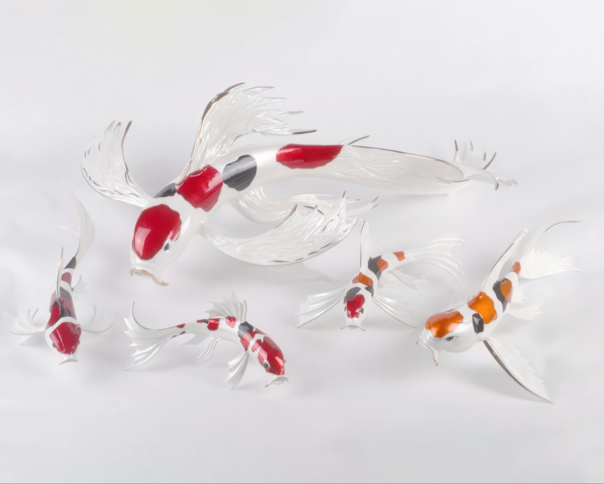 Reflection - A Series of Koi Fish - Full Set