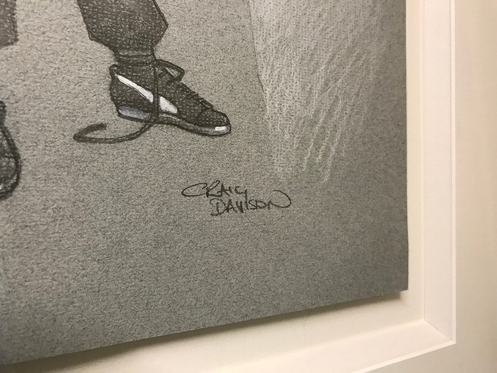 Bird Brain, Original Pencil Sketch